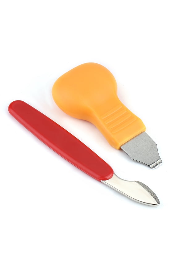 Greensen Wristwatch Case Opener, Watch Removal Tool,2pc Watch Case Opener Knife Watchmaker Jewelry Repair Pry Open Dial Tools