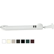 Greenstar Touch n Hold Smooth Door Closer Single Kit White