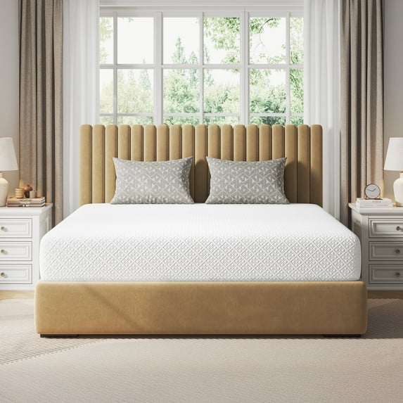 Greenstell 6" Gel Memory Foam Mattress, Breathable & In-Box, Adult, Full