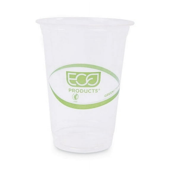 Greenstripe Renewable And Compostable Cold Cups Convenience Pack, Clear, 16 Oz, 50/pack | Bundle of 10 Packs