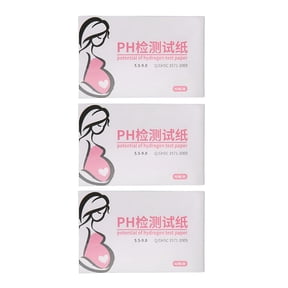 Greenvica 3 Sets Amniotic Fluid Test Strip Maternity Home High Sensitivity Feminine PH Test Strips