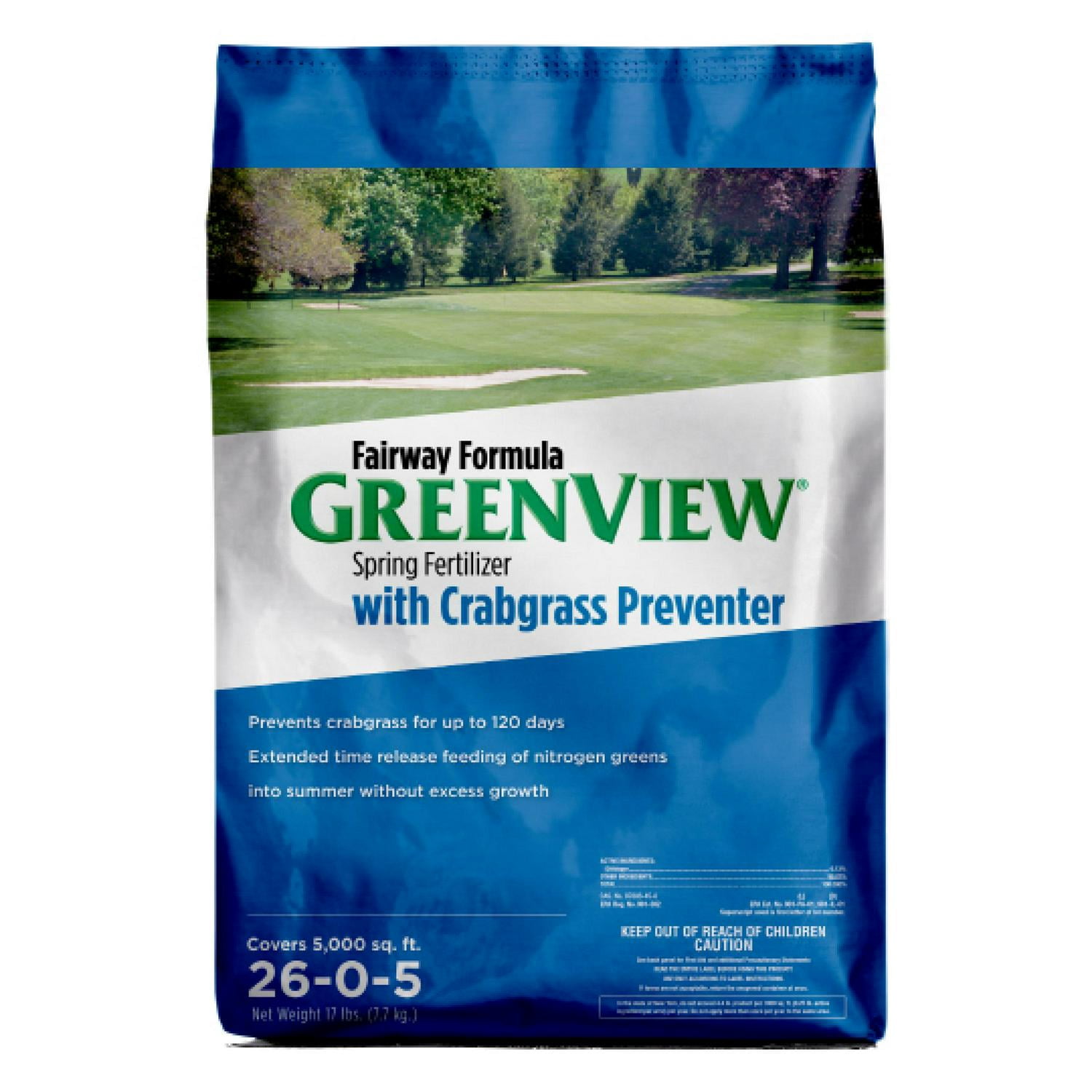 Greenview Fairway Formula Spring Lawn Fertilizer 17-lbs. 5000-sq ft Pre ...
