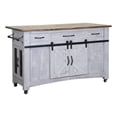 thumbnail image 1 of Greenview Kitchen Island - Distressed Gray, 1 of 2