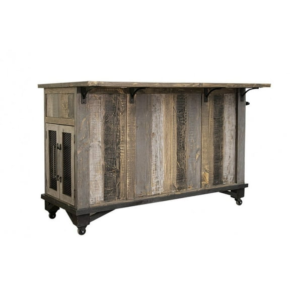 Greenview Loft Rustic Modern Kitchen Island