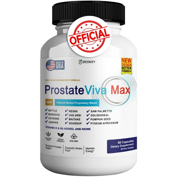 Greenvify ProstateViva Max Prostate Supplements