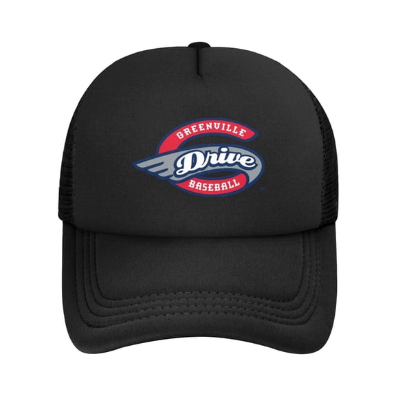 Greenville Drive Solid Color Lightweight Adult Mesh Baseball Cap