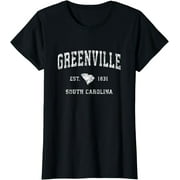 Greenville South Carolina SC Vintage Athletic Sports Design T-Shirt