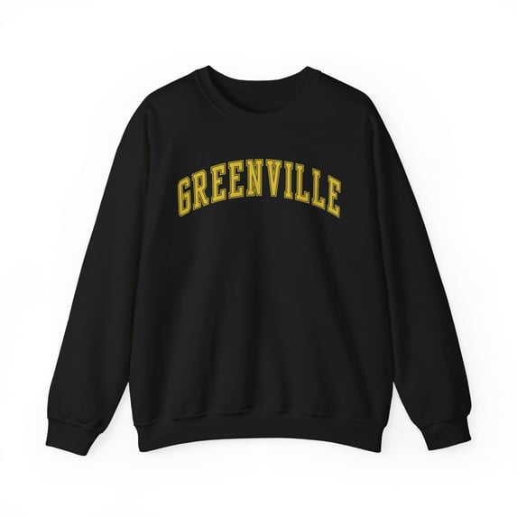 Greenville Sweatshirt Gifts Crew Neck Shirt Long Sleeve Unisex