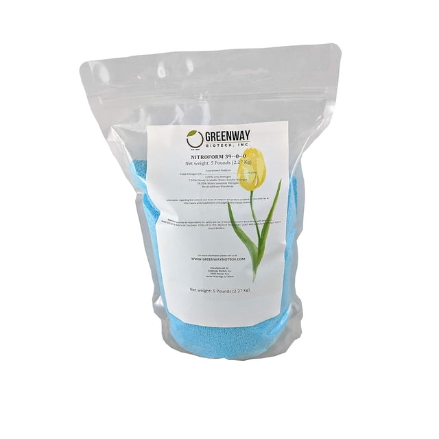 Greenway Biotech Nitroform Slow Release Nitrogen Fertilizer- Contains 3 ...