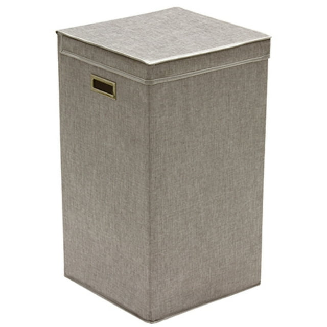 Greenway Collapsible Laundry Hamper, Gray