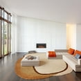 thumbnail image 1 of Rugs USA Greenwich Abstract Wool Area Rug, 5' x 8', Shaped, Greenwich Beige, 1 of 8