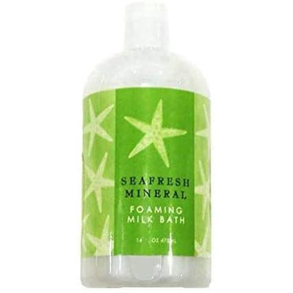 Greenwich Bay Foaming Milk Bath with Buttermilk, Shea Butter, and Cocoa Butter16 oz. Collection (Seafresh Mineral)