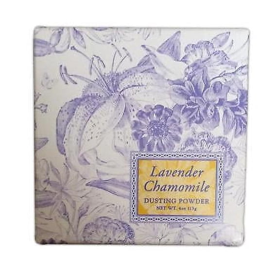 Greenwich Bay LAVENDER CHAMOMILE Dusting Powder, After-Bath Body Powder, 4 oz.
