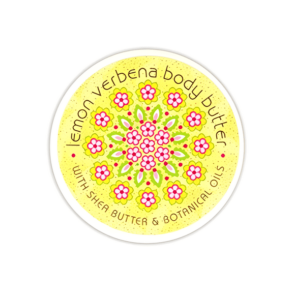 Greenwich Bay LEMON VERBENA Botanic Body Butter with Shea Butter, 8 oz.