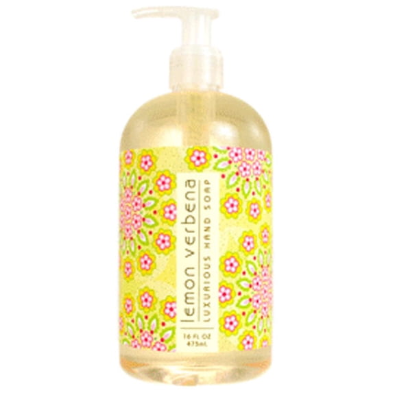 Greenwich Bay Trading Co. Luxurious Hand Soap, 16 Ounce, Lemon Verbena