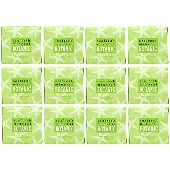 Greenwich Bay Trading Company 1.9oz Soap Bulk Packs of 12 (Seafresh Mineral)