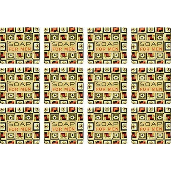 Greenwich Bay Trading Company 1.9oz Soap Bulk Packs of 12 (Soap for Men)