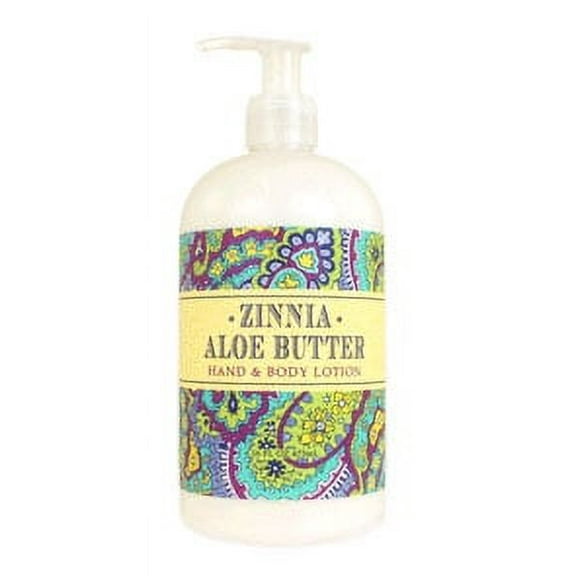 Greenwich Bay Trading Company Botanical Collection - Zinnia Aloe Butter 16oz Lotion