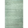 thumbnail image 1 of Greenwich Collection Abstract Contemporary Wool & Viscose Hand Tufted Area Rug, Aqua - 8 ft. 6 in. x 11 ft. 6 in., 1 of 1