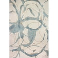 thumbnail image 1 of Greenwich Collection Abstract Contemporary Wool & Viscose Hand Tufted Area Rug - Ivory - 3 ft. 9 in. x 5 ft. 9 in., 1 of 1