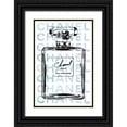 thumbnail image 1 of Greenwood, Amanda 11x14 Black Ornate Wood Framed with Double Matting Museum Art Print Titled - Blue Perfume, 1 of 4