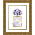 thumbnail image 1 of Greenwood, Amanda 12x14 Gold Ornate Wood Framed with Double Matting Museum Art Print Titled - Perfume Bottle Bouquet XI, 1 of 4
