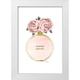 thumbnail image 1 of Greenwood, Amanda 13x18 White Modern Wood Framed Museum Art Print Titled - Gold Perfume Peony, 1 of 4