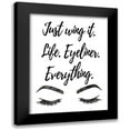 thumbnail image 1 of Greenwood, Amanda 19x24 Black Modern Framed Museum Art Print Titled - Just Wing It, 1 of 5