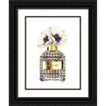 thumbnail image 1 of Greenwood, Amanda 19x24 Black Ornate Wood Framed with Double Matting Museum Art Print Titled - Gold Perfume with Poppy, 1 of 4