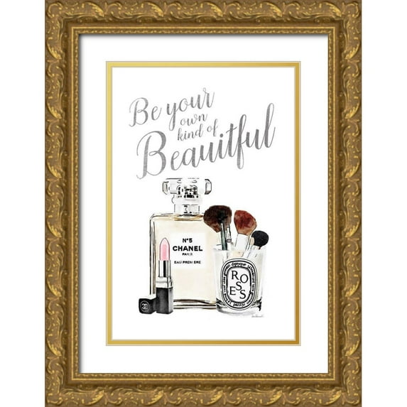 Greenwood, Amanda 23x32 Gold Ornate Wood Framed with Double Matting Museum Art Print Titled - Your Own Kind of Beautiful