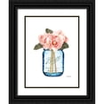thumbnail image 1 of Greenwood, Amanda 25x32 Black Ornate Wood Framed with Double Matting Museum Art Print Titled - Blue Jar Magnolia, 1 of 4