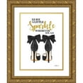 thumbnail image 1 of Greenwood, Amanda 25x32 Gold Ornate Wood Framed with Double Matting Museum Art Print Titled - Leave a Little Sparkle, 1 of 4