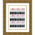 thumbnail image 1 of Greenwood, Amanda 25x32 Gold Ornate Wood Framed with Double Matting Museum Art Print Titled - Lipsticks, 1 of 4