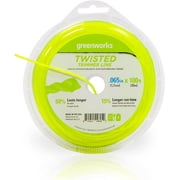 Greenworks 0.065" 100-Foot Twisted String Trimmer Line