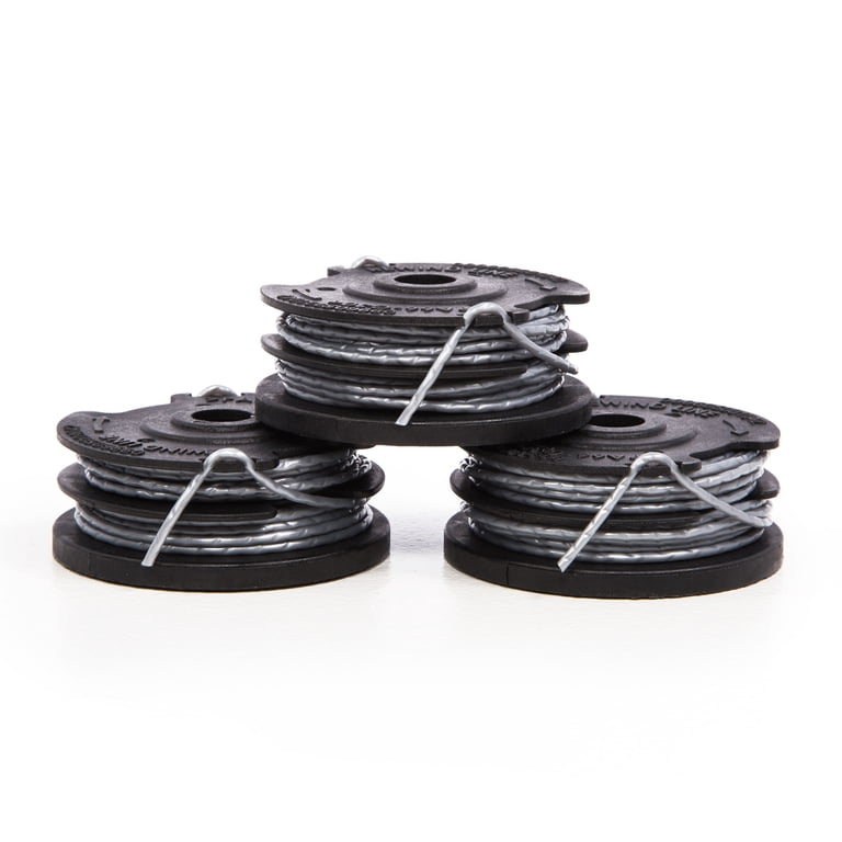 Greenworks, String Trimmer Spool, 0.065 in. Dual Line, 3-Pack