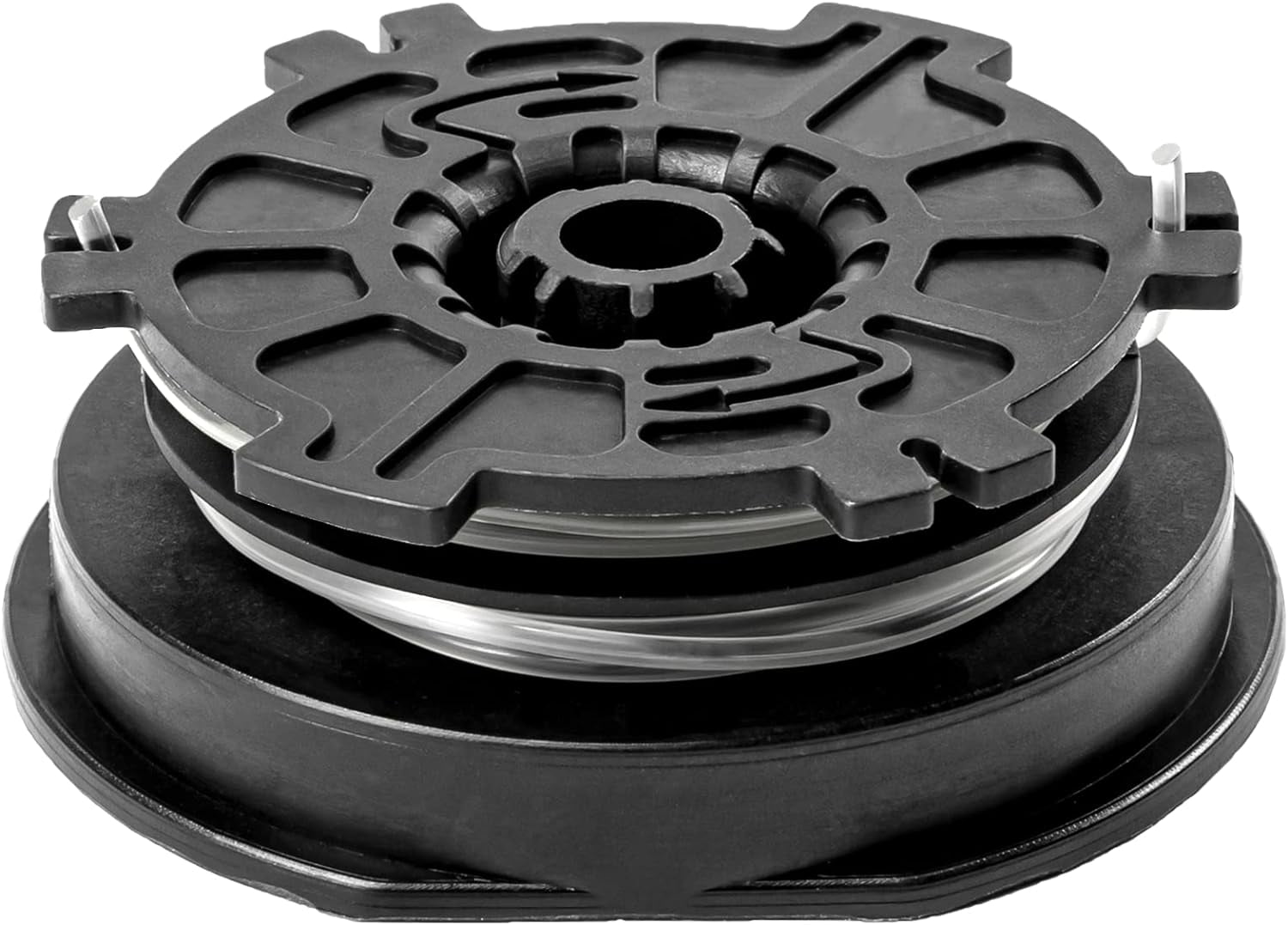 Trimmer Line Replacement Spool, Easy Feed, Dual-Line, .08-Inch