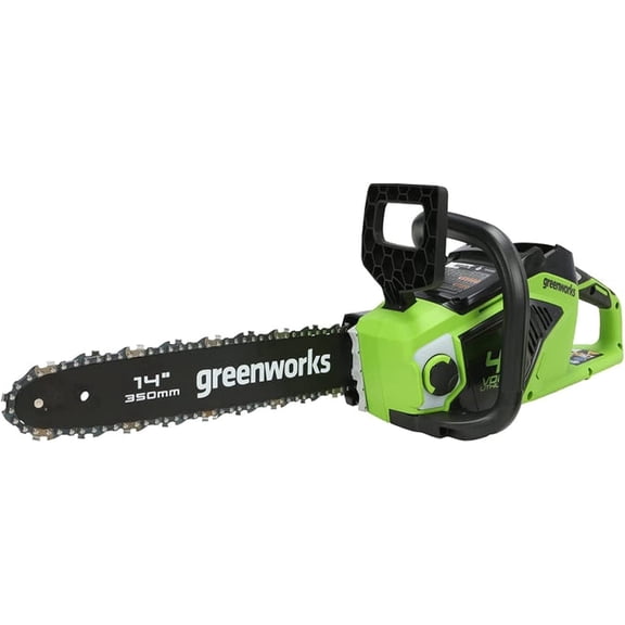 Greenworks 14-Inch 40V Cordless Chainsaw, Battery Not Included CS40L01