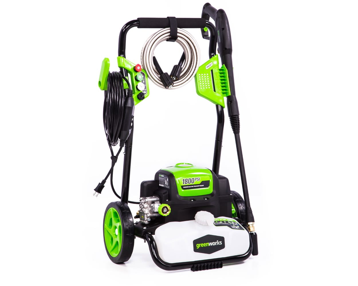 Greenworks 1800PSI 13 Amp 1.1GPM Corded Electric Pressure Washer