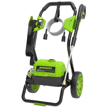 Greenworks 2000 PS at I 1.1 GPM Cold Water Electric Pressure Washer 5111802