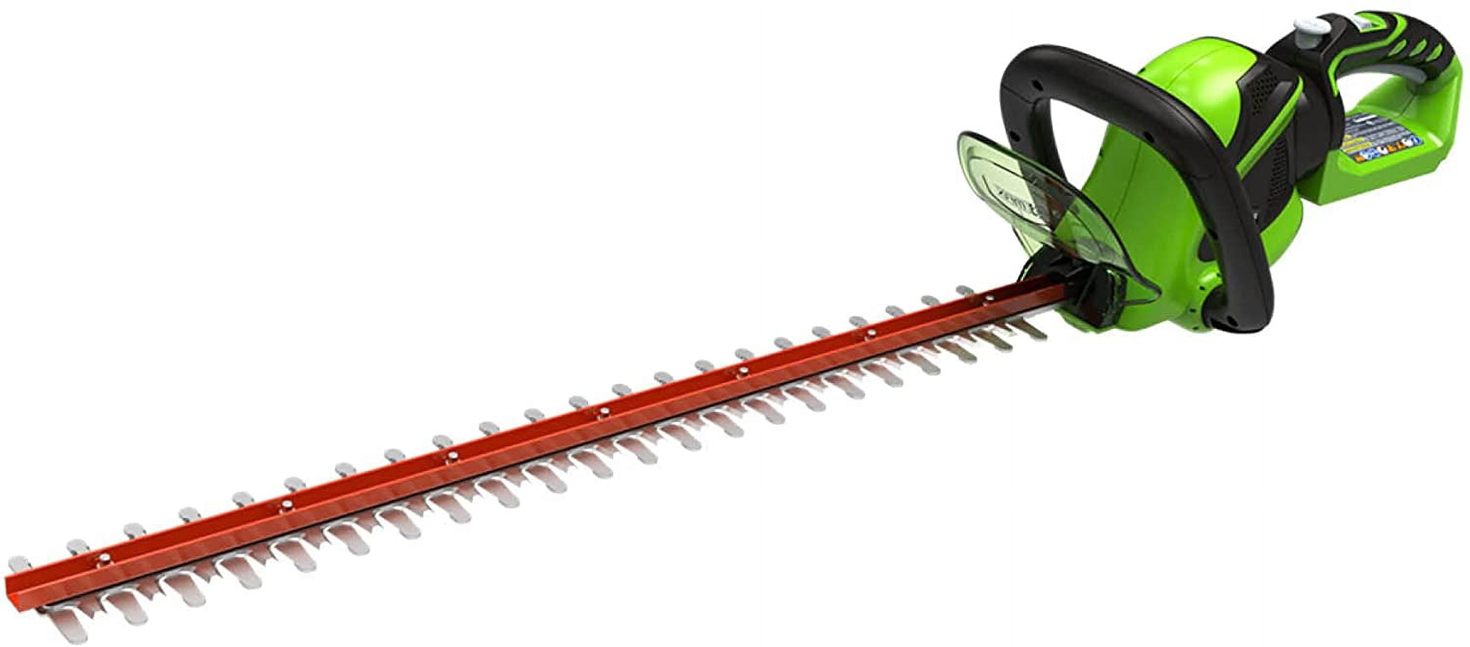 Greenworks g max hedge trimmer discount