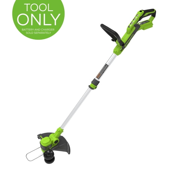 Greenworks 24V 12-Inch Cordless String Trimmer/Edger, Tool Only, Battery and Charger Not Included
