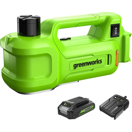 Greenworks 24V 2.0Ah Car Jack with 2A Battery and Charger