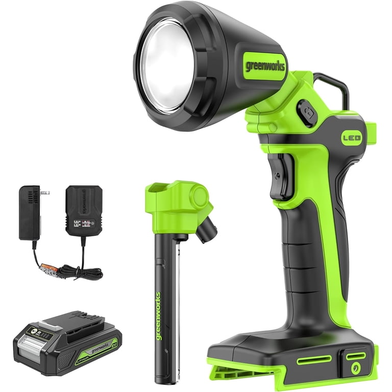 Greenworks 24V 2-in-1 Work Light, Dual Function, (2
