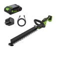 thumbnail image 1 of Greenworks 24V 20" Brushless (1" Cutting Capacity) Hedge Trimmer, 2.0Ah Battery and 30W Charger, 1 of 14