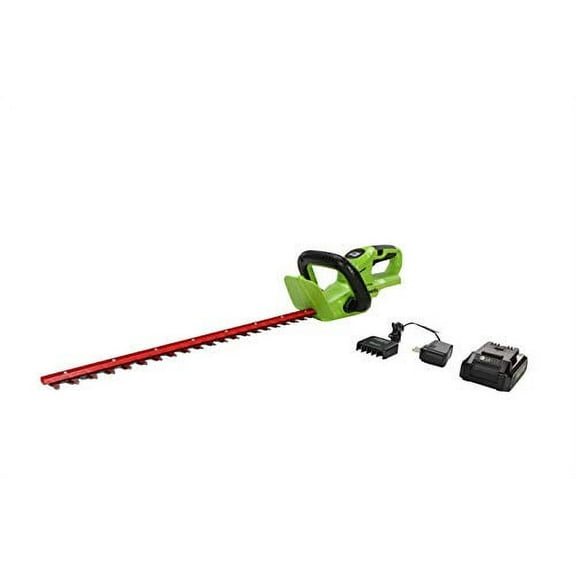 Greenworks 24V 22" Hedge Trimmer with 1.5Ah Battery & Charger 2205402
