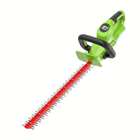 Greenworks 24V 22" (Laser Cut) Hedge Trimmer, Battery Not Included HT24B04