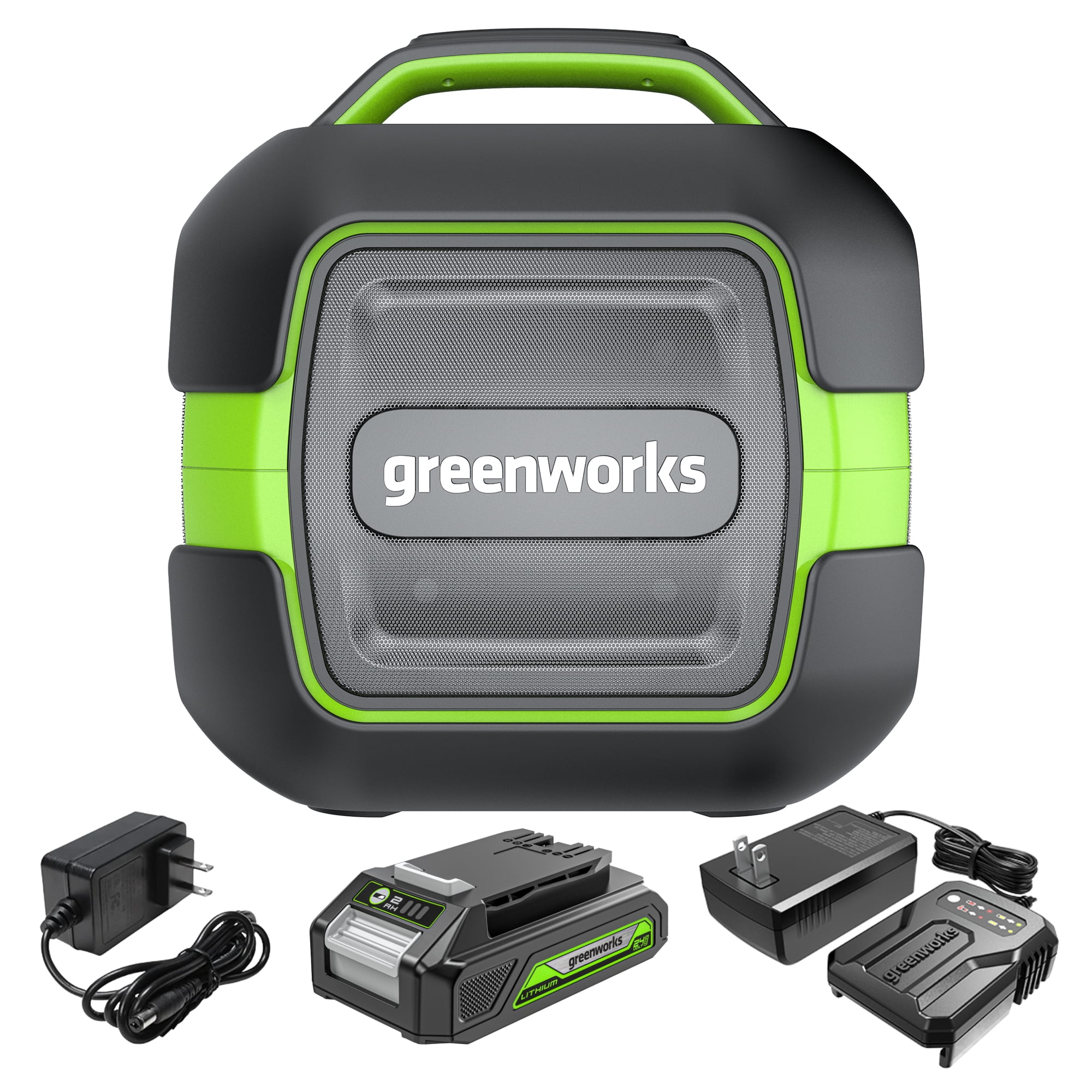 Greenworks, Bluetooth Wireless Worksite Speaker, 50W, 24V