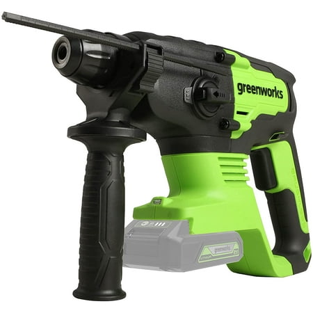 Greenworks 24V Brushless SDS-Plus 2J Rotary Hammer, Battery Not Included HM24L00