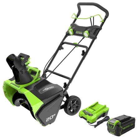 Greenworks Gmax 20" 40V Cordless Snow Thrower 26272