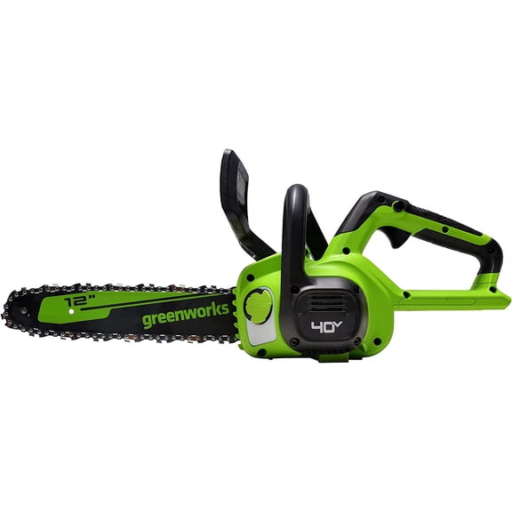 Greenworks 40V 12-Inch Chainsaw, Tool Only